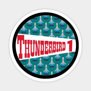 Thunderbird 1 Thunderbirds TV Original Series Scott Tracy Magnet